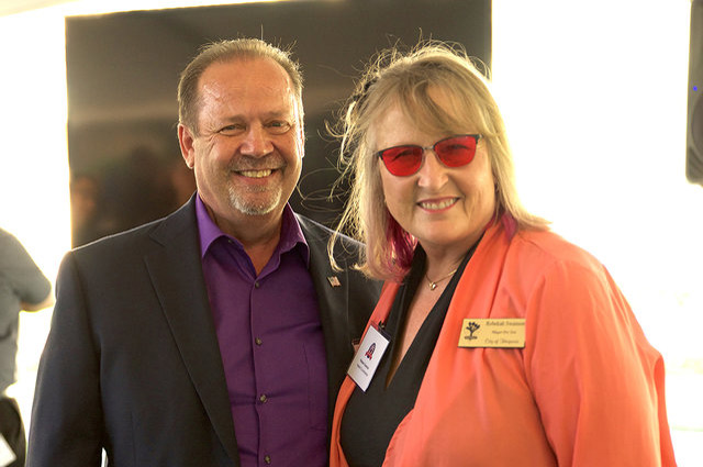 Rebekah Swanson with Paul Russ